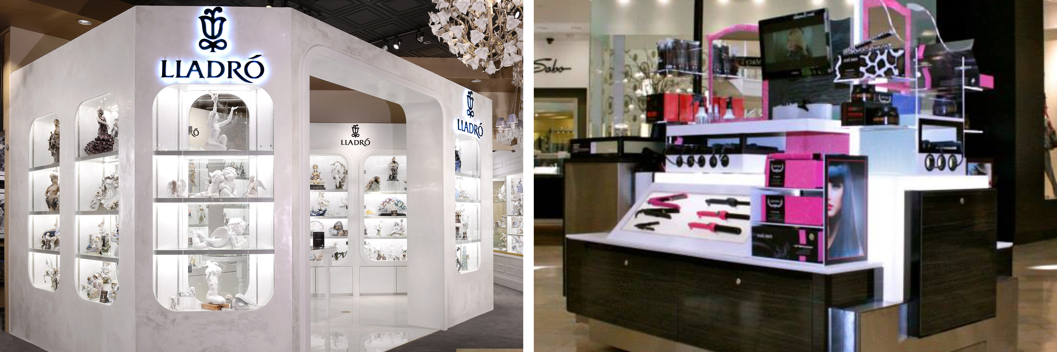 Retail store design and visual merchandising