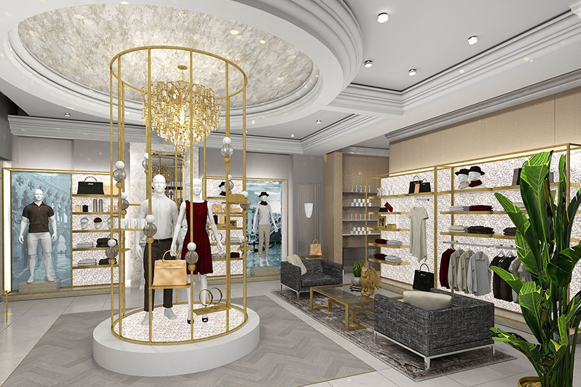 Louis Vuitton Las Vegas Luxury Retail Store Construction Management